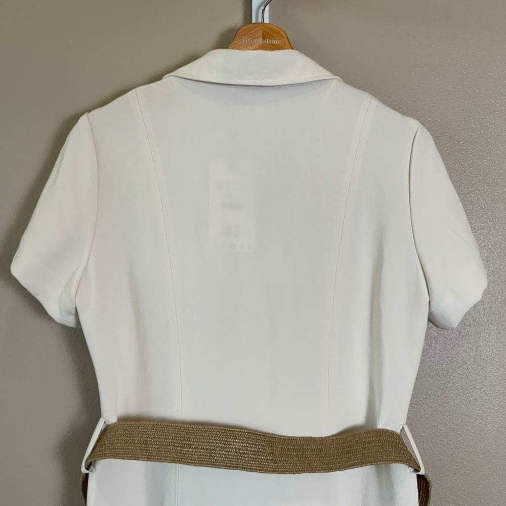 ZARA Belted Midi Shirt Dress - Picture 14 of 16